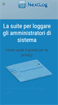 Mobile Screenshot of nextlog.it