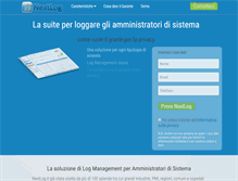 Tablet Screenshot of nextlog.it